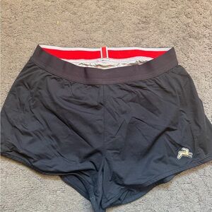 Tracksmith Black Session Athletic Shorts Size Small